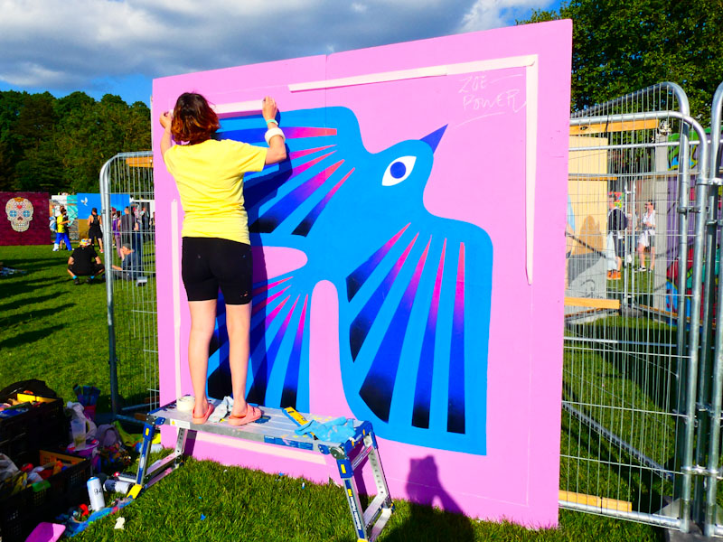 Zoe Power, Upfest 22, Bristol, May 2022