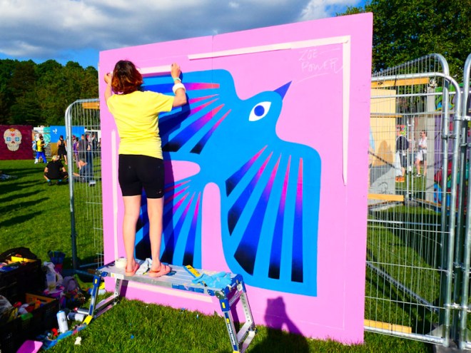 Zoe Power, Upfest 22, Bristol, May 2022