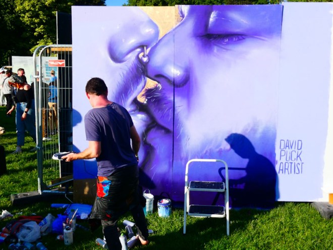 David Puck, Upfest 22, Bristol, May 2022