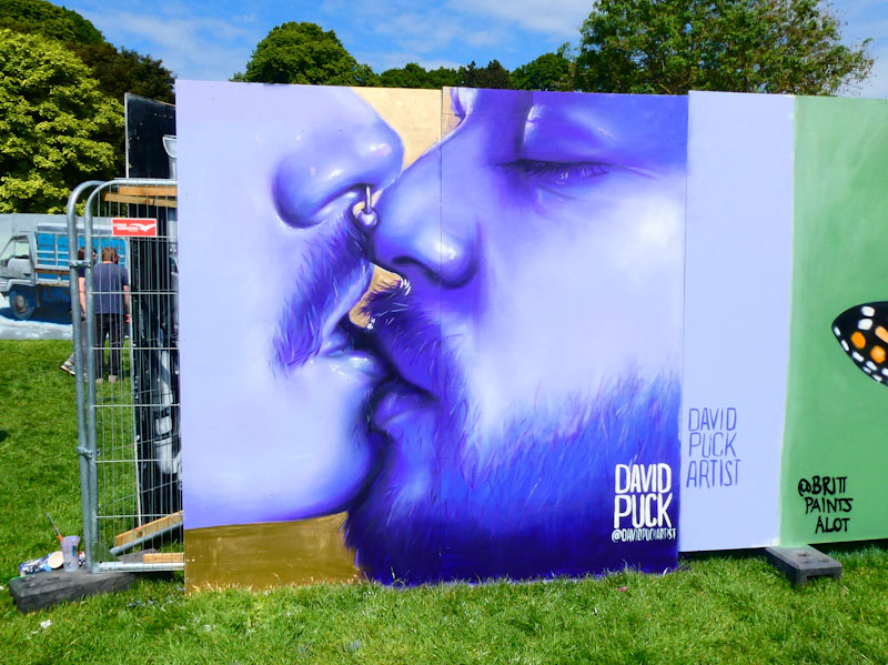 David Puck, Upfest 22, Bristol, May 2022