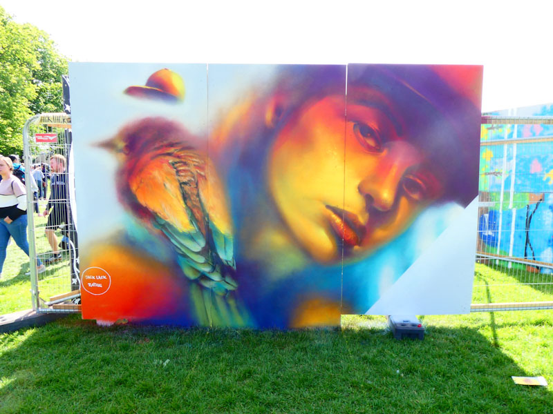 Jack Lack, Upfest 22, Bristol, May 2022