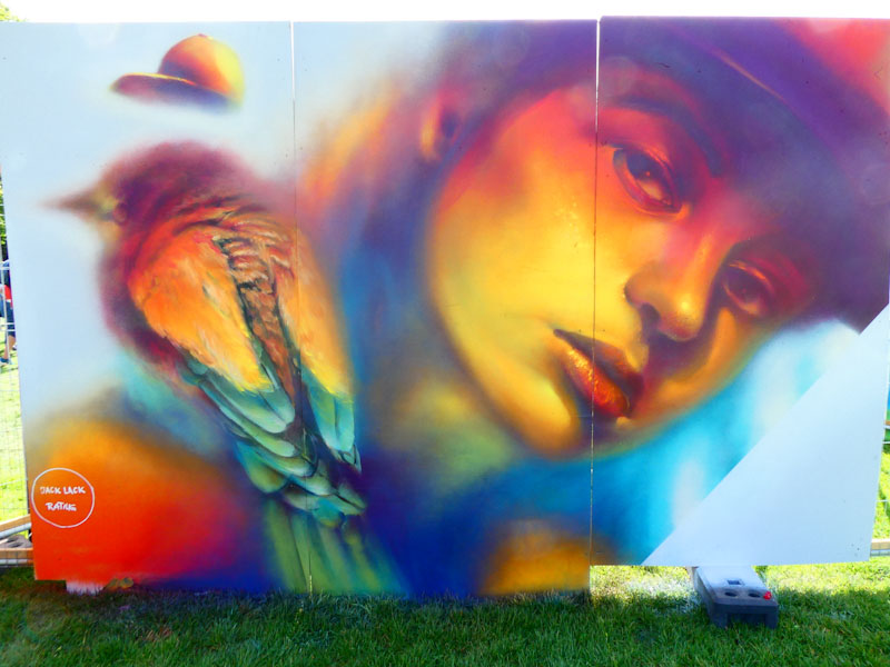 Jack Lack, Upfest 22, Bristol, May 2022