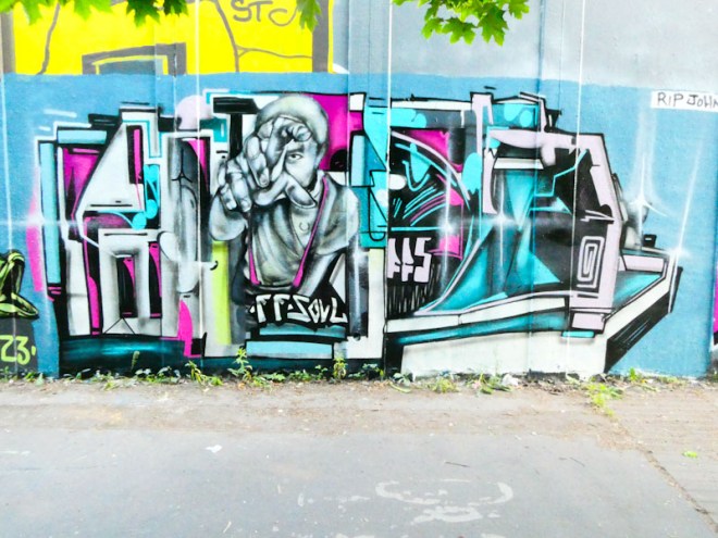 Kid Krishna, M32 roundabout, Bristol, May 2023