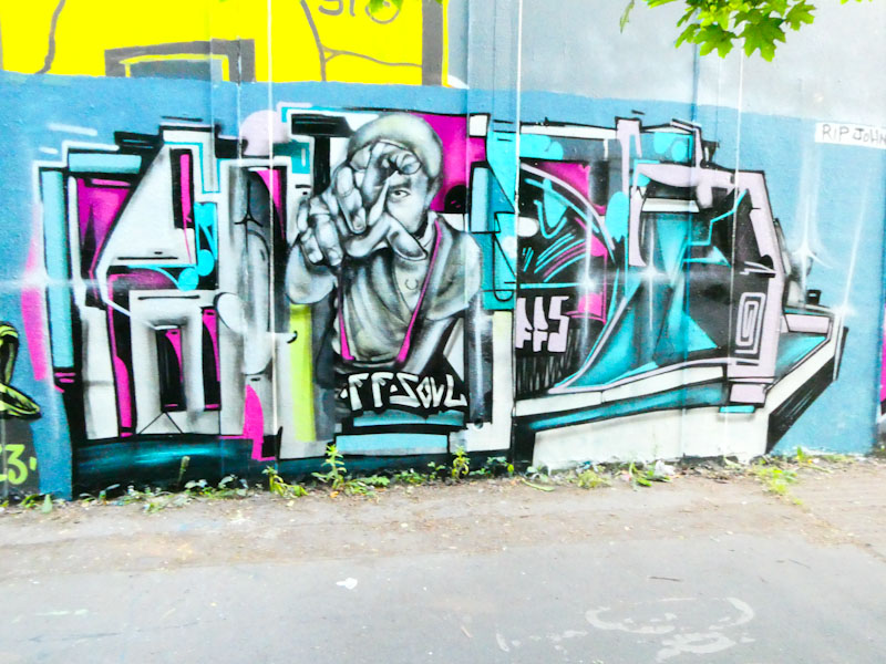 Kid Krishna, M32 roundabout, Bristol, May 2023