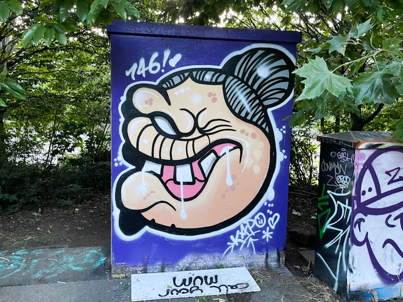 Kapochino, M32 roundabout, Bristol, July 2023