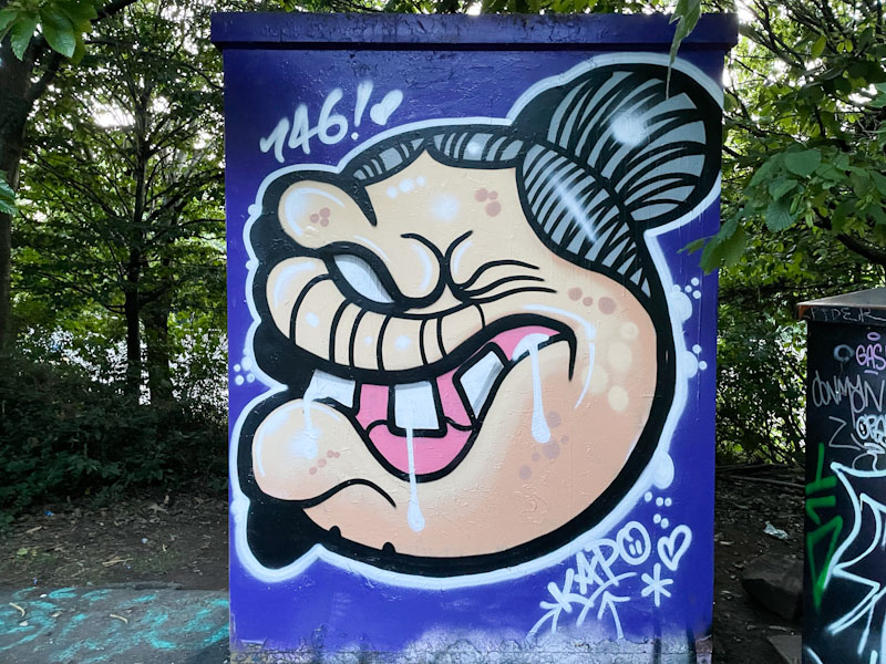 Kapochino, M32 roundabout, Bristol, July 2023