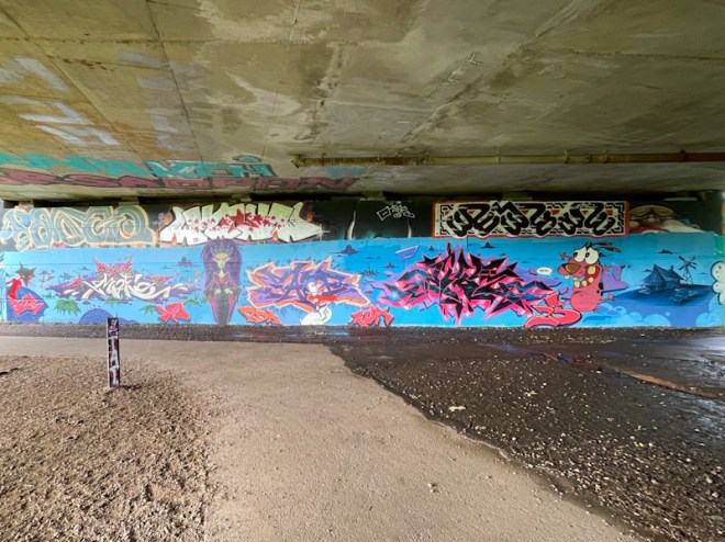 Fade and Dibz, Brunel Way, Bristol, July 2023
