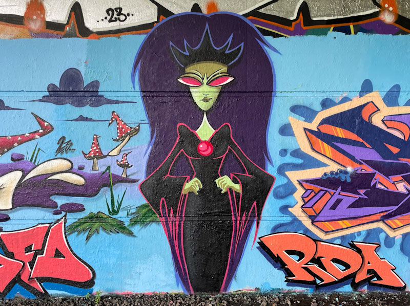 Fade and Dibz, Brunel Way, Bristol, July 2023