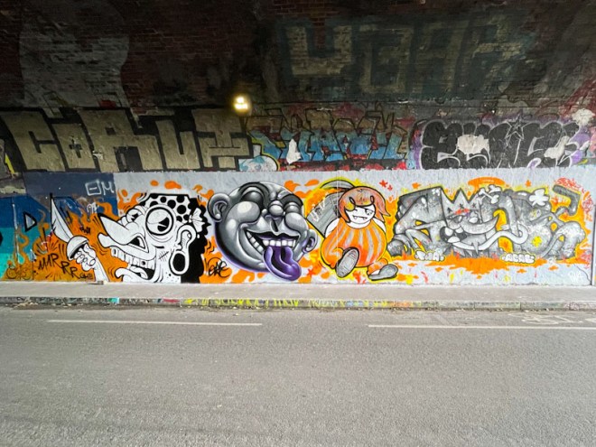 Chill, Zake, Face 1st and Soap, St Werburghs, Bristol, July 2023