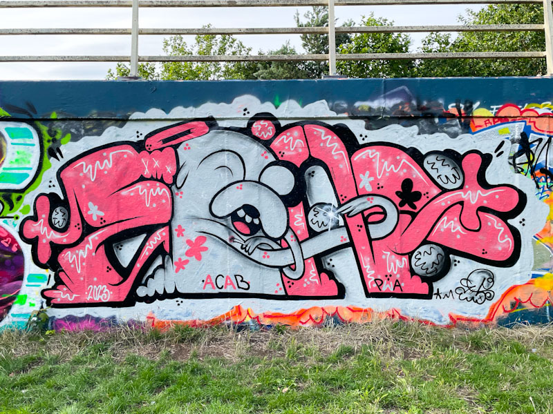 Soap, M32 roundabout, Bristol, July 2023