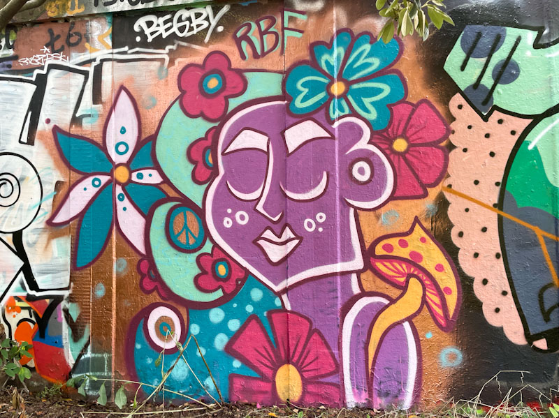 Tasha Bee, M32 roundabout, Bristol, July 2023