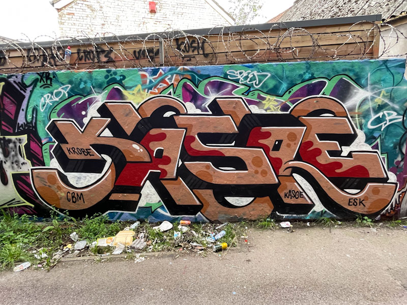 Gatoloco (Kasoe), M32 cycle path, Bristol, July 2023