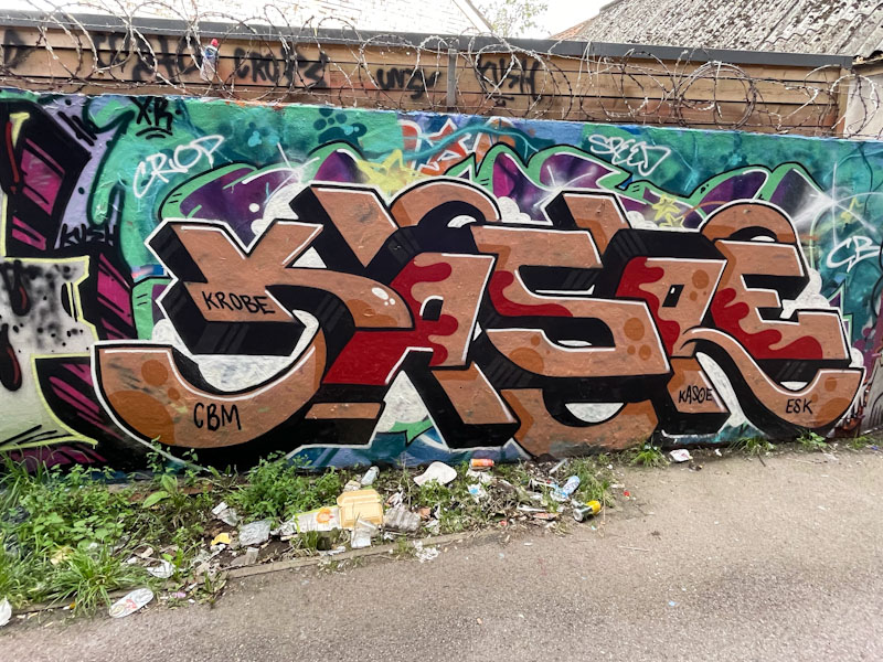 Gatoloco (Kasoe), M32 cycle path, Bristol, July 2023