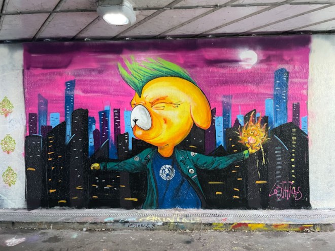 Lost Hills, Cheltenham Paint Festival 23. Cheltenham, July 2023