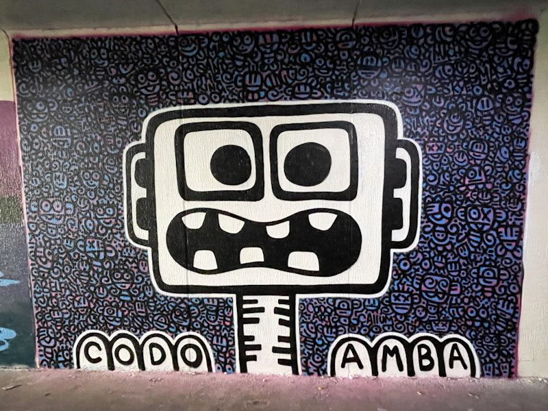 Codo, Cheltenham Paint Festival 23. Cheltenham, July 2023