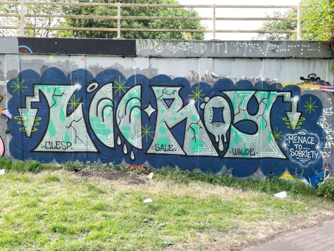 Lee Roy, M32 roundabout, Bristol, June 2023