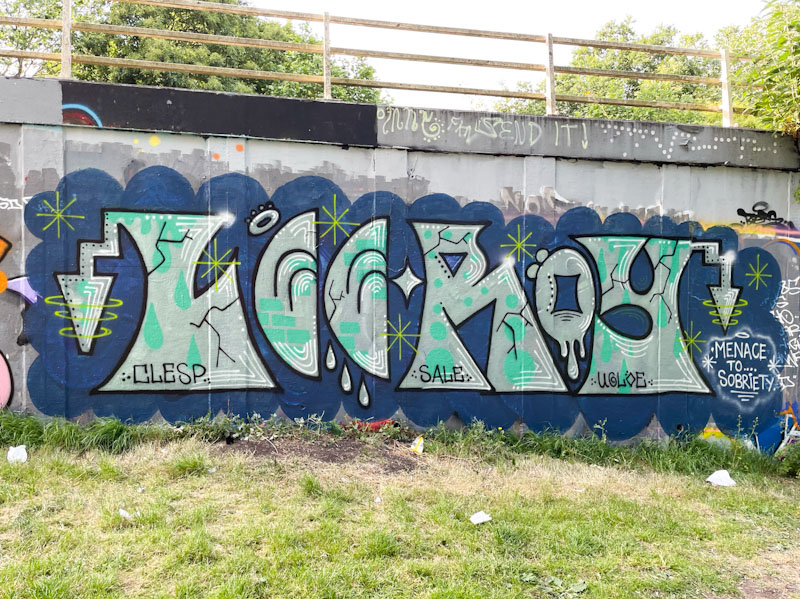 Lee Roy, M32 roundabout, Bristol, June 2023