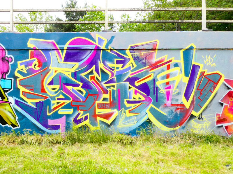 Benjimagnetic, M32 roundabout, Bristol, May 2023