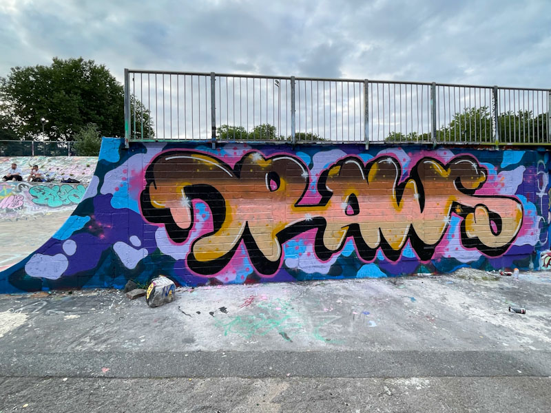 Mr Draws, Dean Lane, Bristol, July 2023