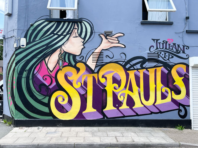 Inkie, Cheltenham Paint Festival, Cheltenham, July 2023