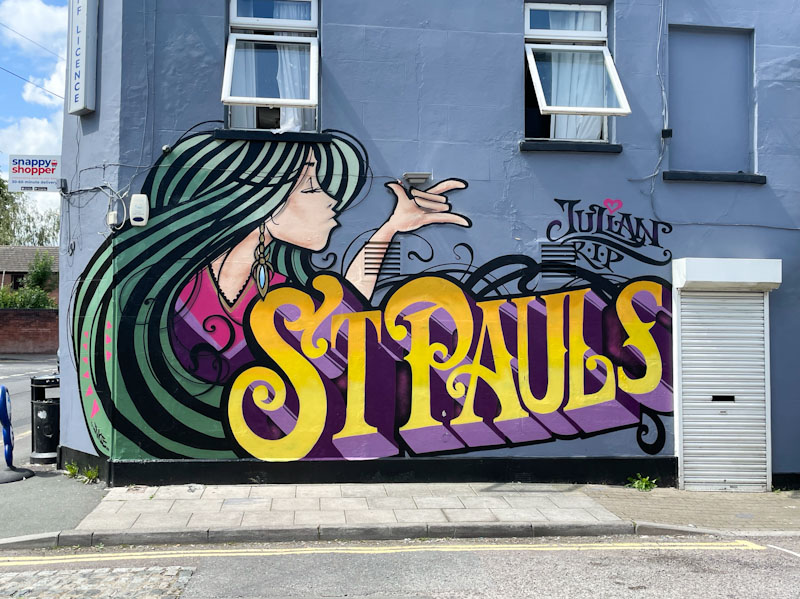 Inkie, Cheltenham Paint Festival, Cheltenham, July 2023