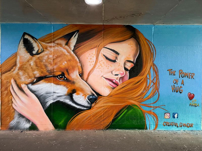 Creative Ginger, Cheltenham Paint Festival, Cheltenham, July 2023