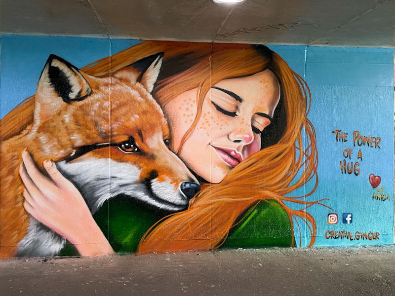 Creative Ginger, Cheltenham Paint Festival, Cheltenham, July 2023