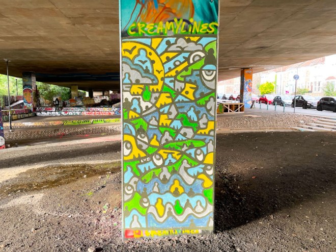 Creamylines, M32 Spot, Bristol, July 2023