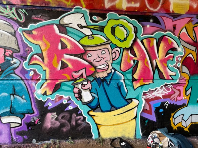 Bean, Brunel Way, Bristol, August 2023