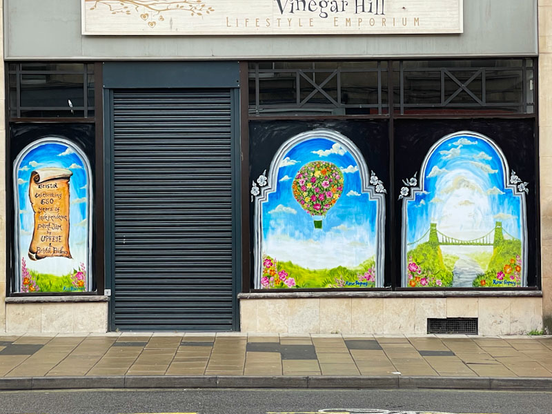 Rose Popay, Queen's Road, Bristol, August 2023