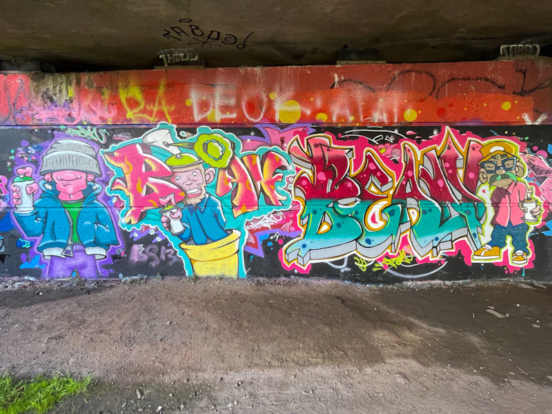 Bean, Brunel Way, Bristol, August 2023