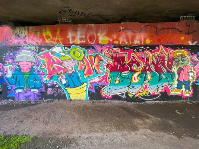 Bean, Brunel Way, Bristol, August 2023