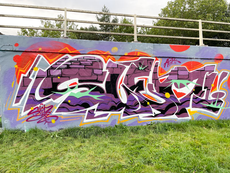 Sled One, M32 roundbout, Bristol, August 2023