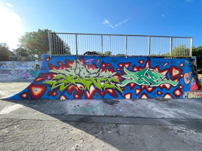 Dibz and Fade, Dean Lane, Bristol, July 2023