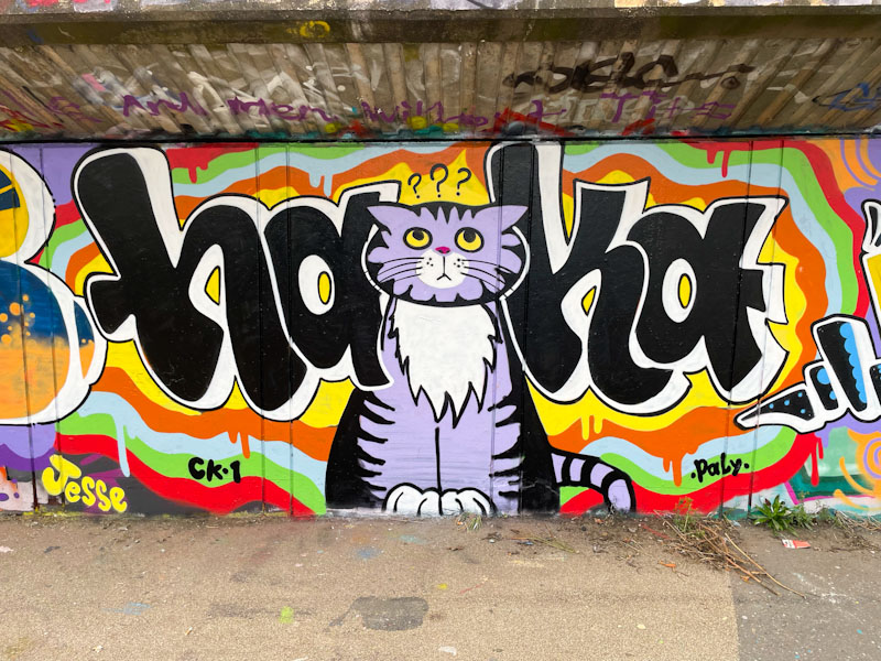 Haka, M32 Cycle path, Bristol, September 2023