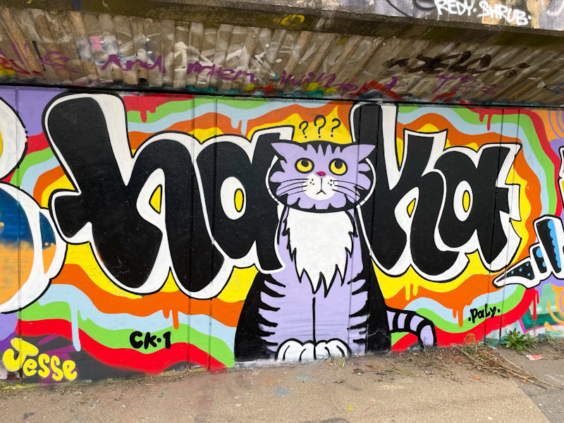 Haka, M32 Cycle path, Bristol, September 2023