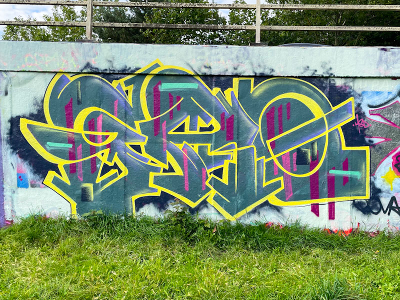 Benjimagnetic, M32 roundabout, Bristol, September 2023