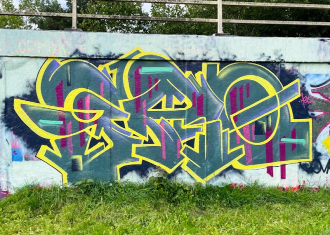 Benjimagnetic, M32 roundabout, Bristol, September 2023