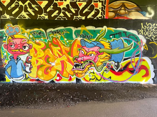 Bean, Brunel Way, Bristol, September 2023