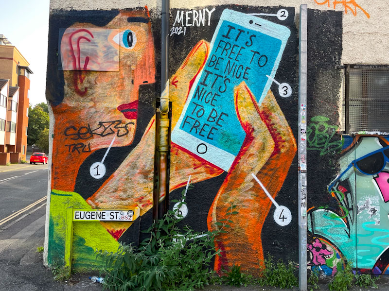 Merny, Eugene Street, Bristol, September 2023