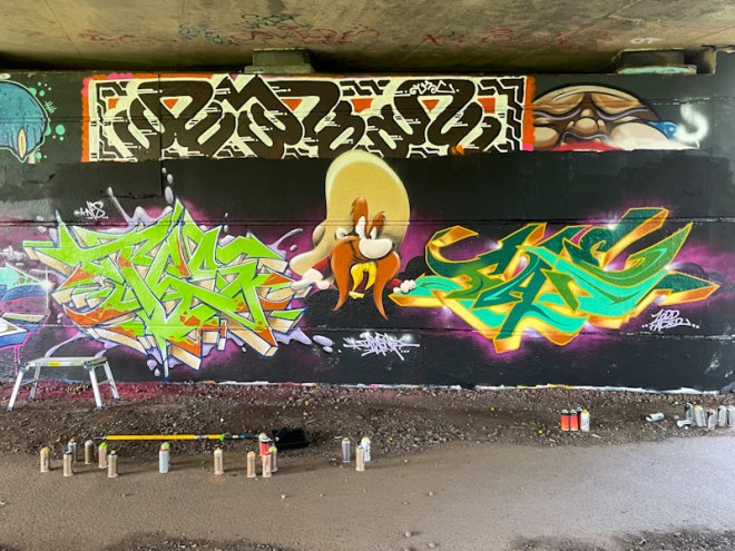 Dibz and Fade, Brunel Way, Bristol, September 2023