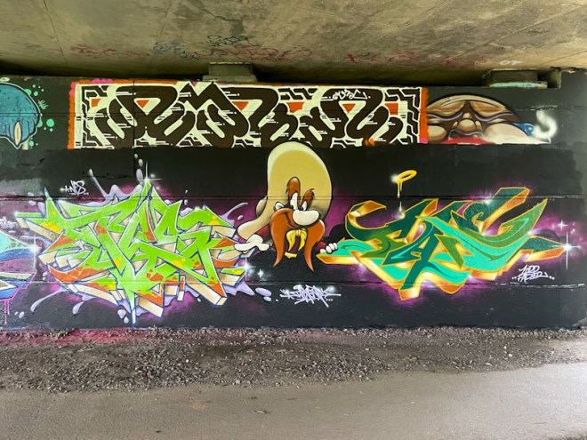 Dibz and Fade, Brunel Way, Bristol, September 2023