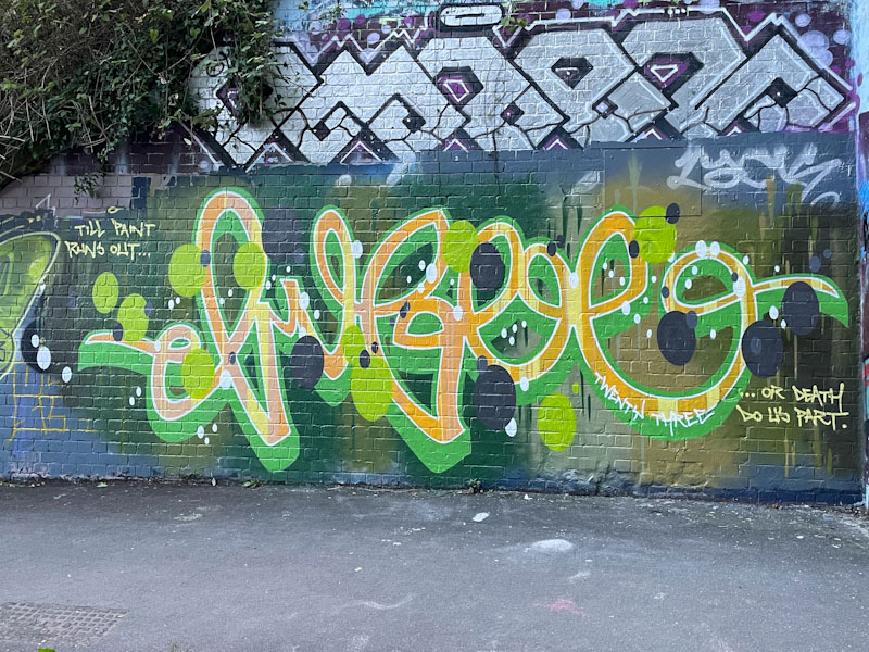 Logoe, St Werburghs, Bristol, September 2023