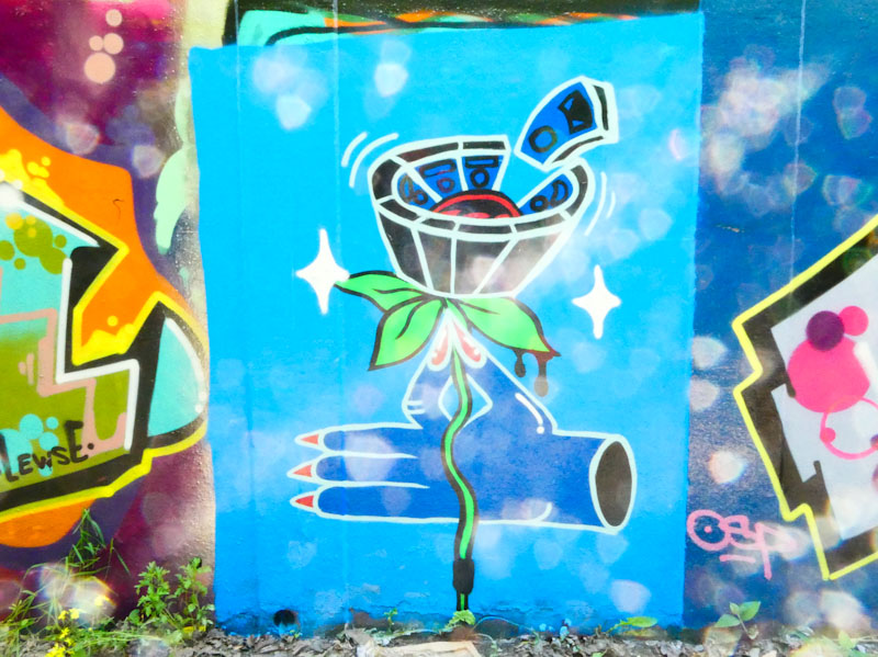 Hiccup (Bloem), M32 roundabout, Bristol, May 2023