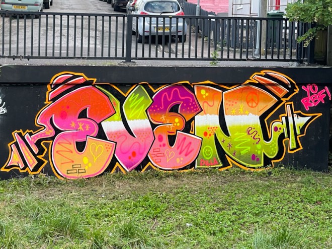 Evey, Cheltenham Paint Festival, Cheltenham, July 2023