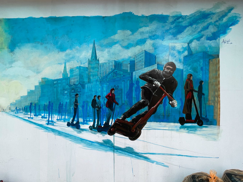 Andrew Burns Colwill, Queen's Road, Bristol, August 2023