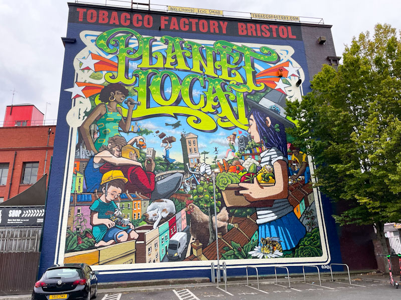 Silent Hobo and Inkie, Tobacco Factory, Bristol, September 2023