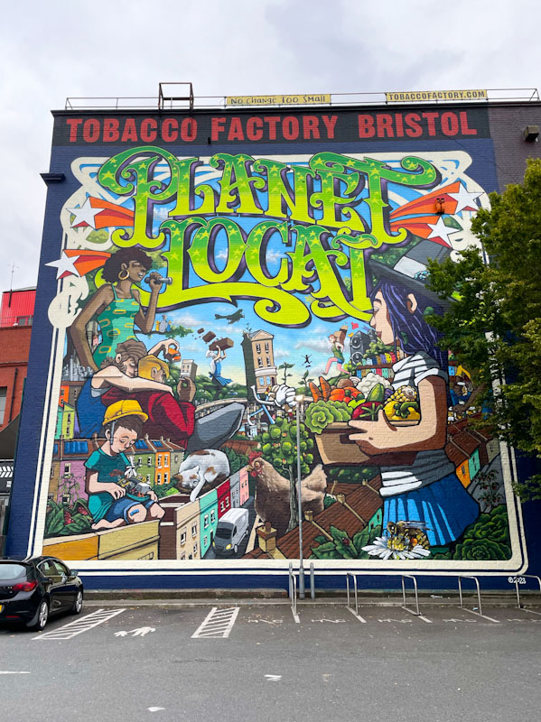 Silent Hobo and Inkie, Tobacco Factory, Bristol, September 2023