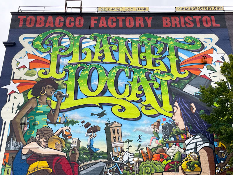 Silent Hobo and Inkie, Tobacco Factory, Bristol, September 2023