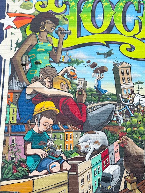 Silent Hobo and Inkie, Tobacco Factory, Bristol, September 2023